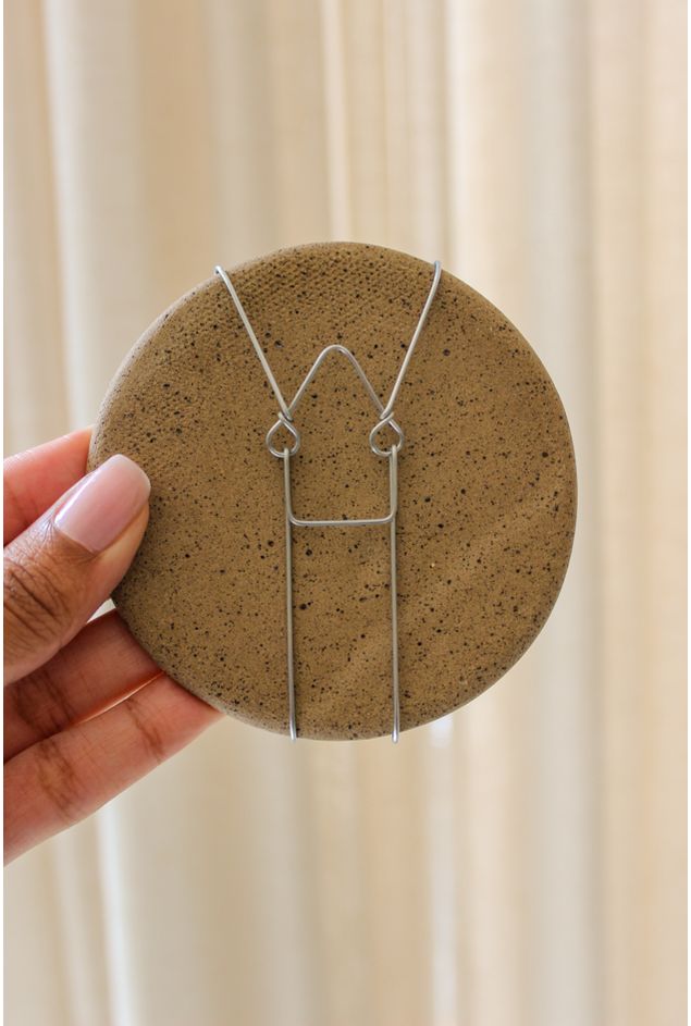 Pratinho Decorativo de Ceramica Paisagens Tropicais Nefelibata